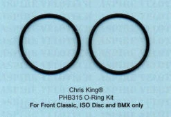 Chris-king Chris King O-Ring Kit For Chris King Front Classic, ISO Disc, And BMX Hubs Only