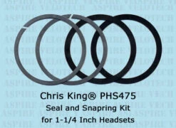 Chris-king Chris King 1-1/4 Inch Seal & Snapring Kit For NoThreadSet 2Nut GripNut Headset/30mm BB- PHS475