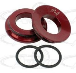 Phil Wood Cartridge Cup Mud Guard -Bicycle Component Shop BB Cup Mud Guards Red 255x244 5503809b 5b16 47de 8549 2963f67a76b9