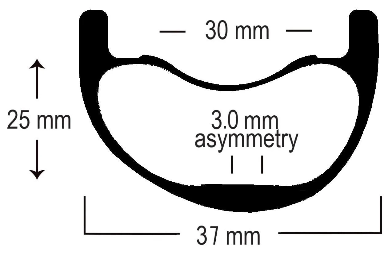 ASTRAL Serpentine X Carbon 29" Rim Only 32 Hole 3 ASTRAL Serpentine X Carbon 29" Rim Only 32 Hole - Image 3