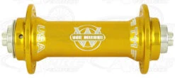 White Industries T11 Hub - Front -Bicycle Component Shop White Industries Front T11 Hub Gold