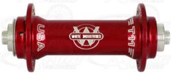 White Industries T11 Hub - Front -Bicycle Component Shop White Industries Front T11 Hub Red
