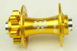 White Industries XMR Hub - Front -Bicycle Component Shop White Ind XMR Front Hub Gold