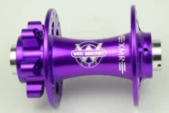 White Industries XMR Hub - Front -Bicycle Component Shop White Ind XMR Front Hub Purple