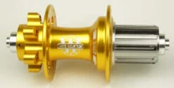 White Industries XMR Hub - Rear -Bicycle Component Shop White Ind XMR Rear Hub Gold