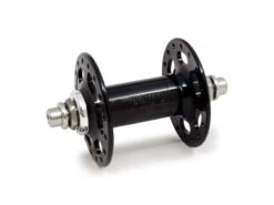 Paul Components High Flange Hub - Front -Bicycle Component Shop hf front black