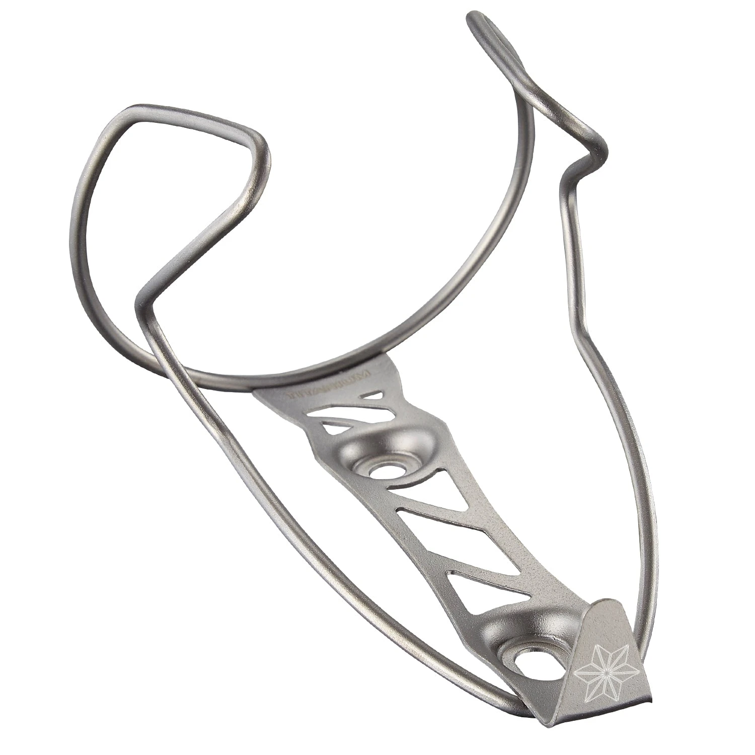SUPACAZ / TiFly Bottle Cage – Raw Titanium 2 SUPACAZ / TiFly Bottle Cage – Raw Titanium - Image 2